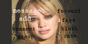 myspace contact table